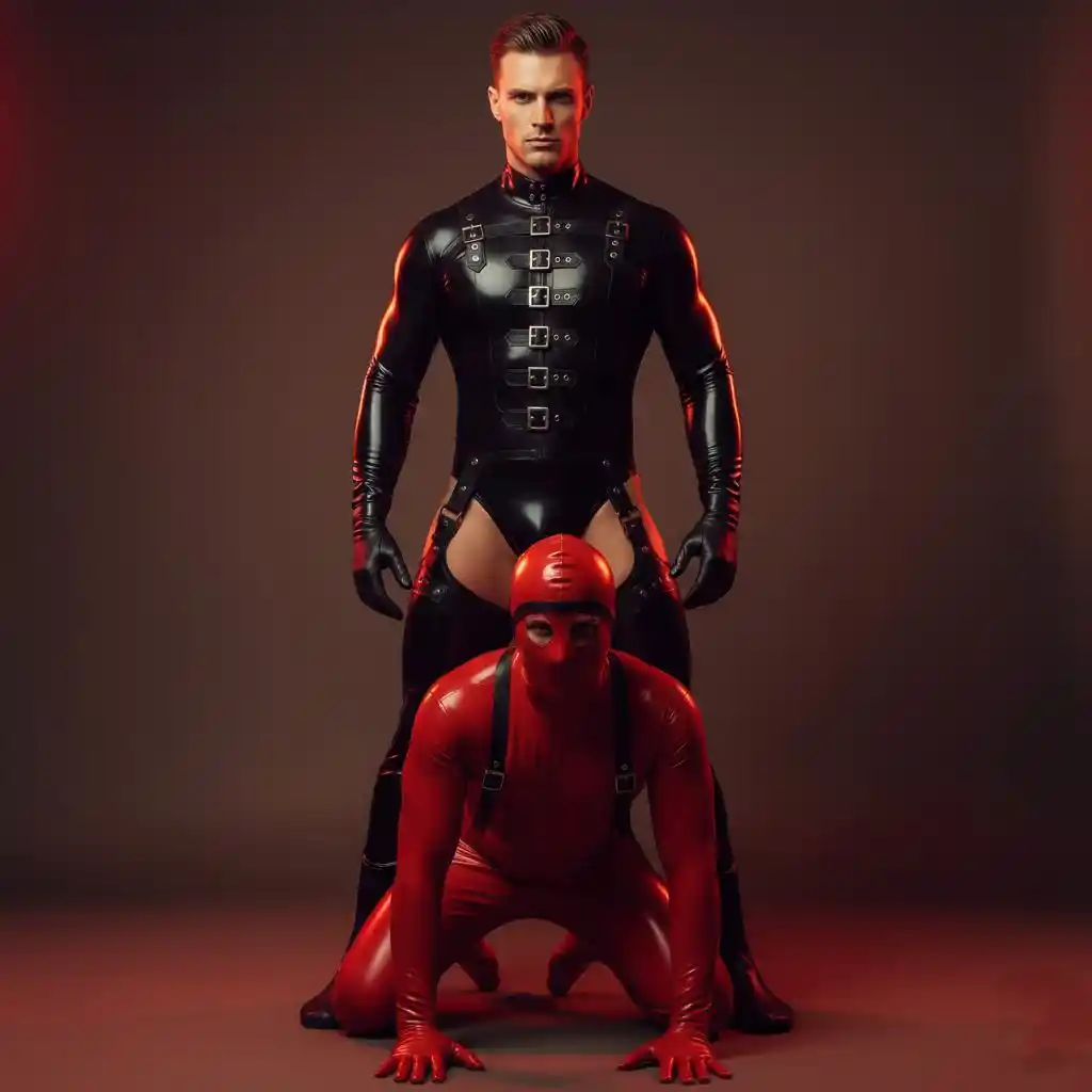 Gimp and control dynamic imagery within an adult-only kink community