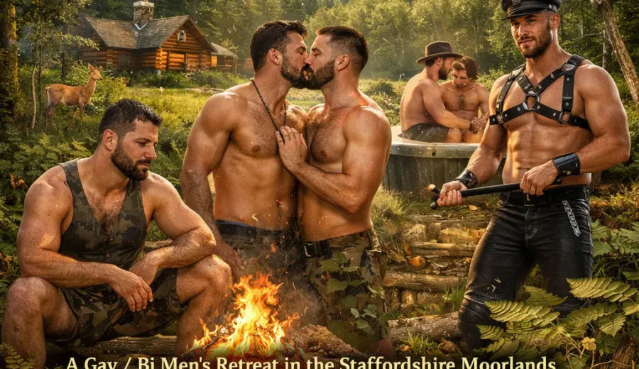 Wild in the Woods – Hedonism 2026 Gay & Bi Fetish Retreat (Staffordshire) in Private Woodland Location, Stoke-on-Trent, England, United Kingdom